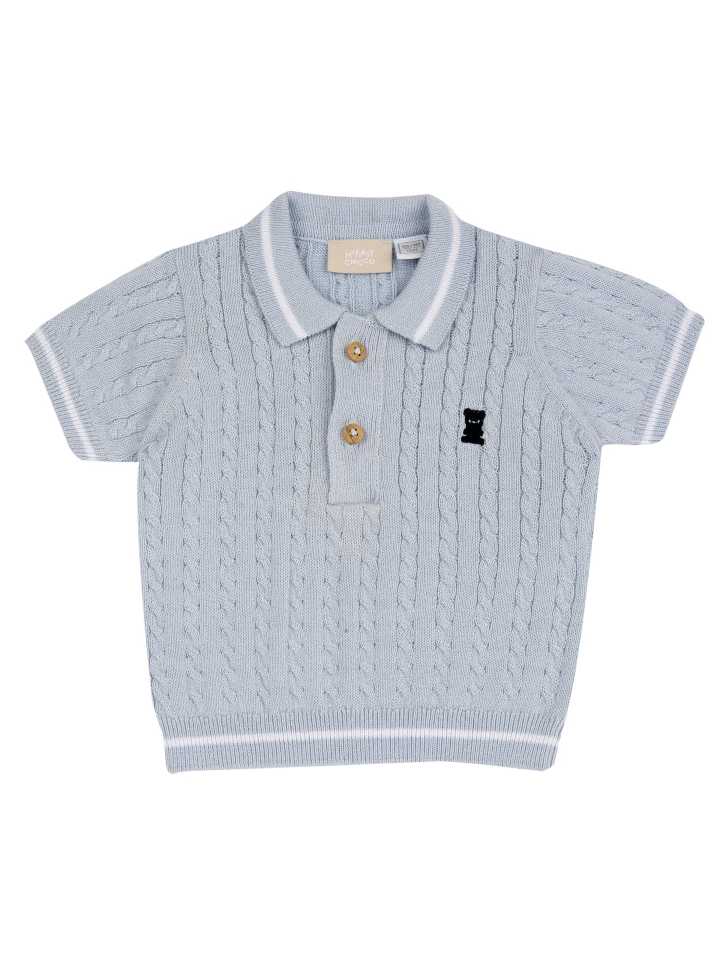 T-Shirt Chicco en bleu : devant