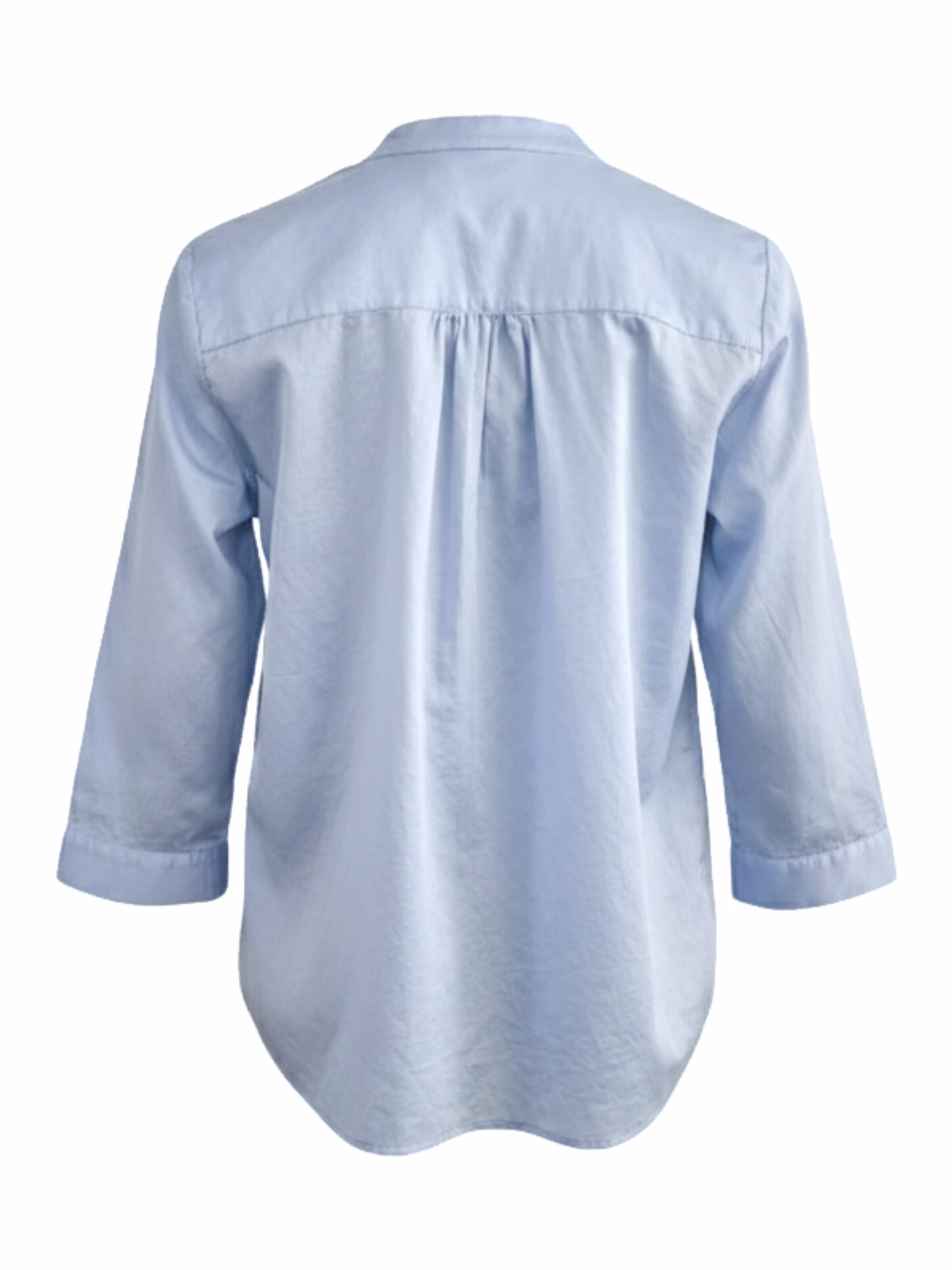 LIKS. Munich Blouse 'Bluse Soul full of sunshine' in Blauw