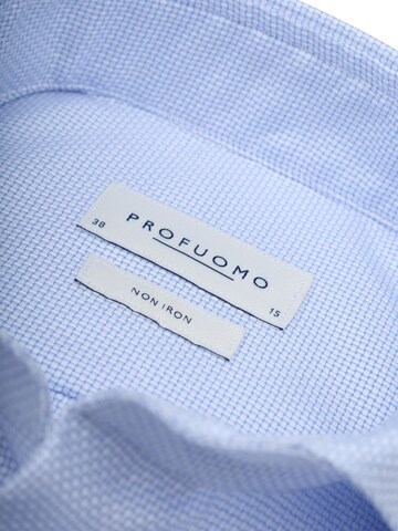 Profuomo Slim fit Button Up Shirt in Blue