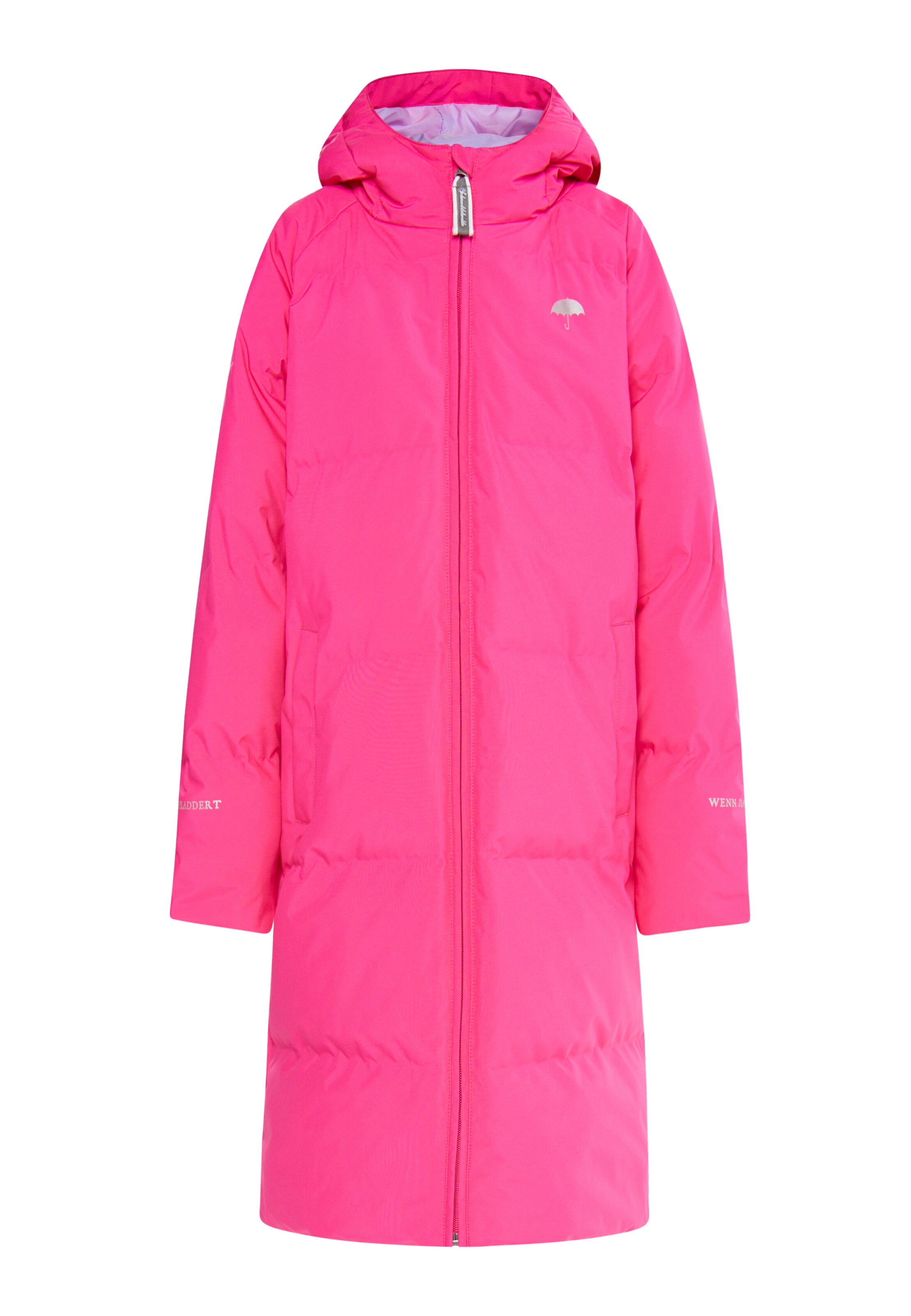 Veste d’hiver Schmuddelwedda en rose : devant