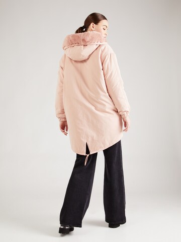 River Island Winterparka in Pink