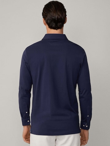Hackett London Poloshirt in Blau