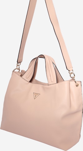 Borsa a mano 'KERSTI' di GUESS in rosa: frontale