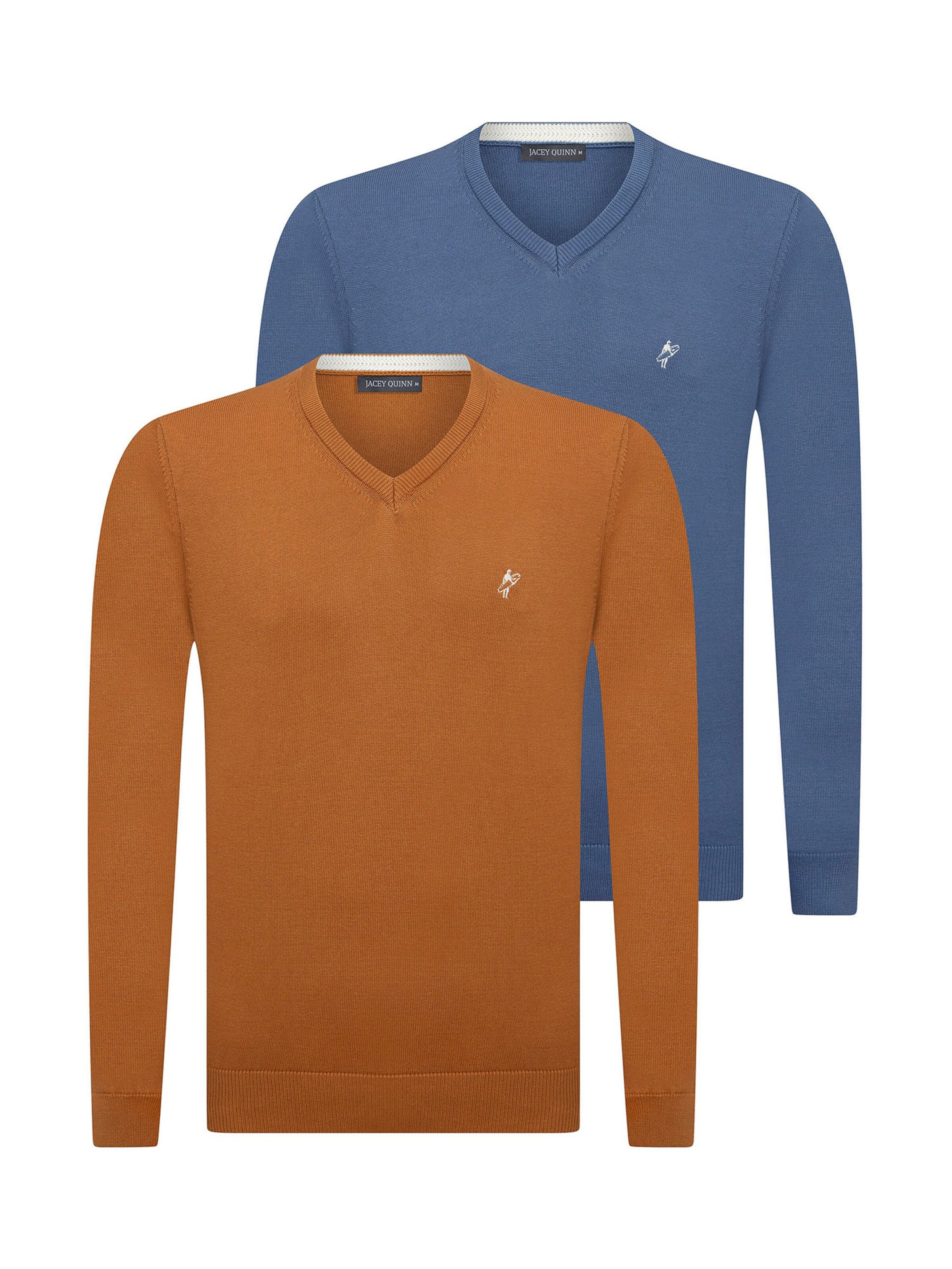 Jacey Quinn Sweter w kolorze niebieski: przód