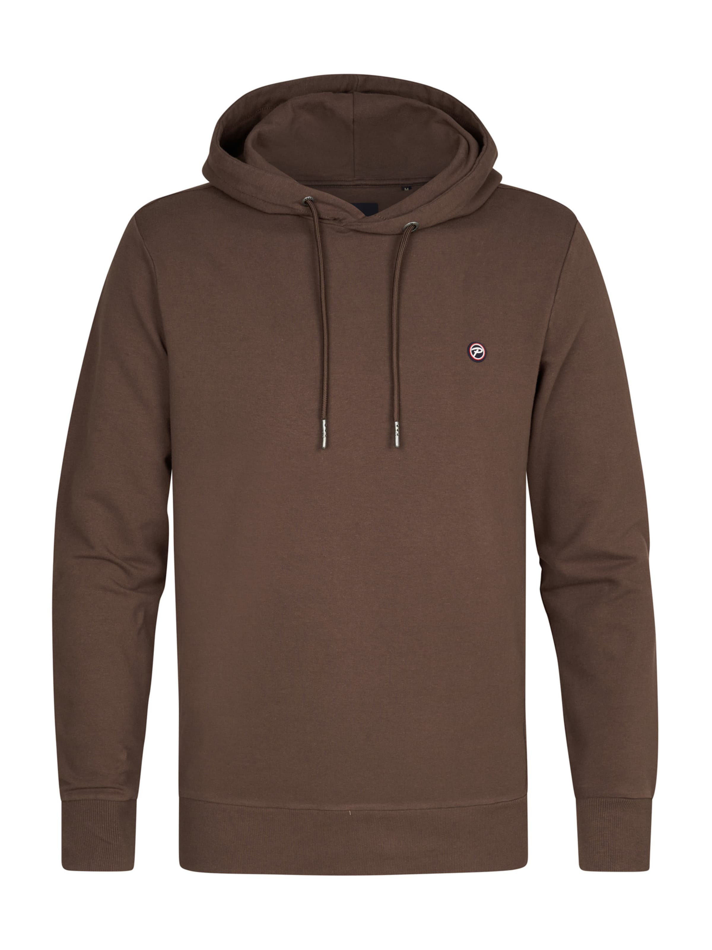 Petrol Industries Свитшот 'Driftwood' в Коричневый: спереди