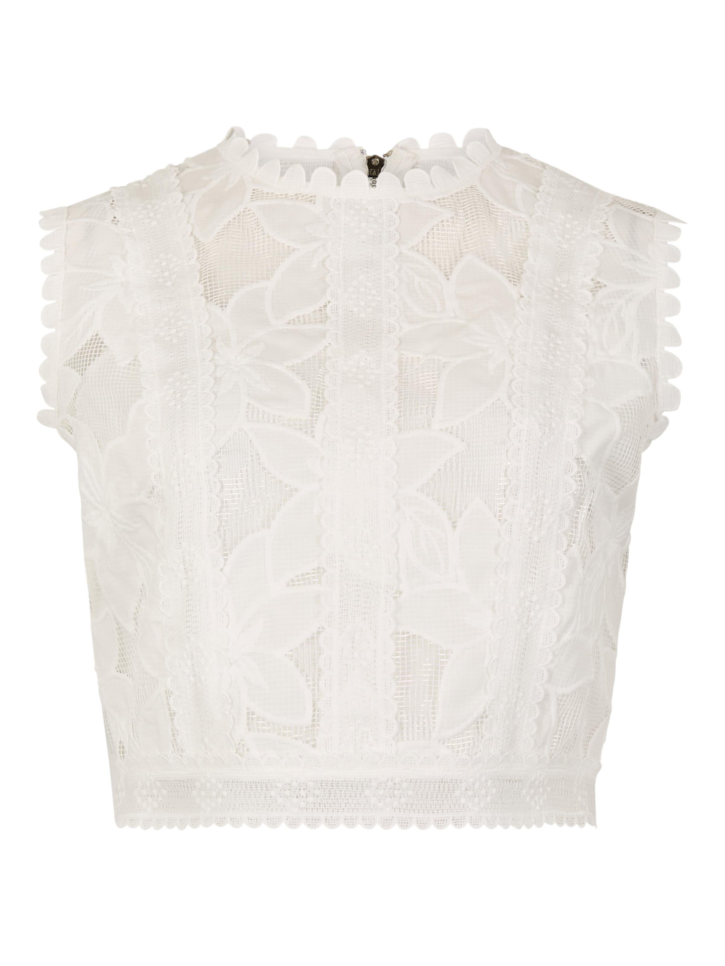 Chemisier Apricot en blanc : devant