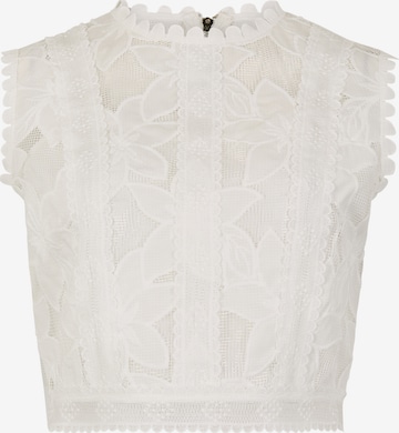 Chemisier Apricot en blanc : devant