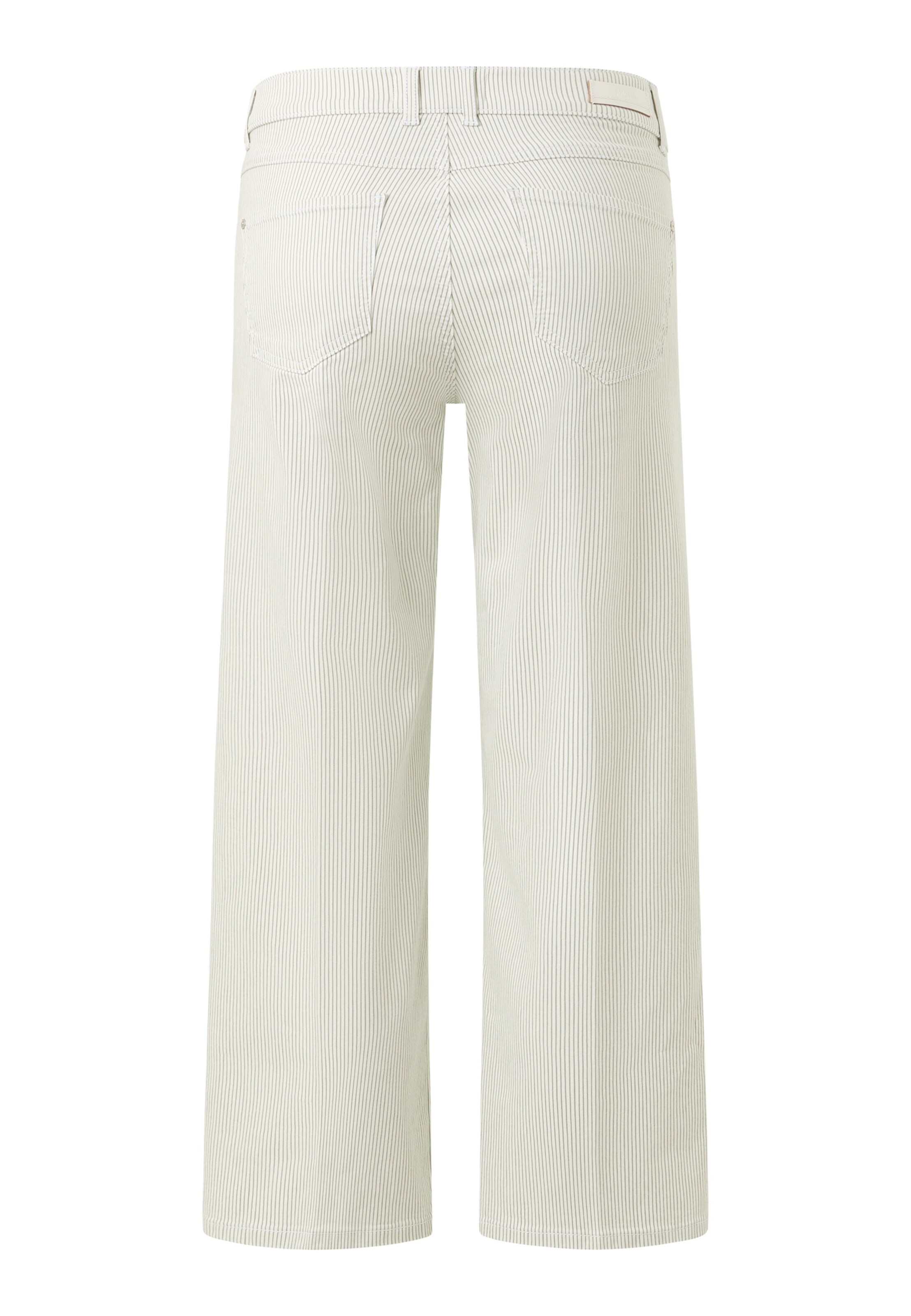 Angels Loose fit Pleat-Front Pants in White