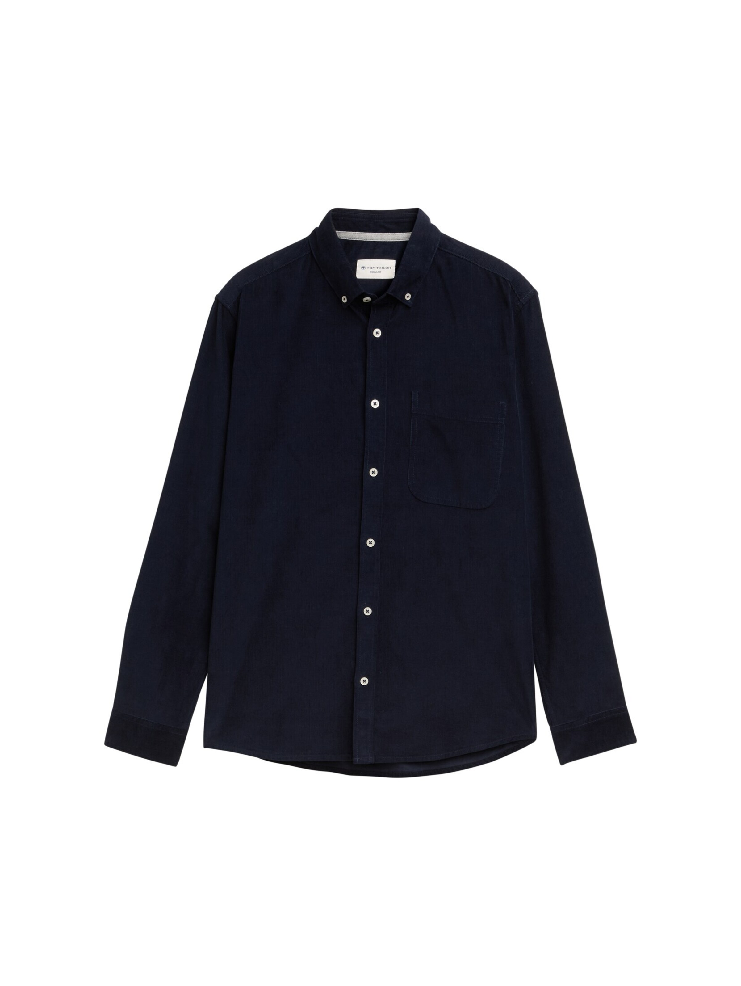TOM TAILOR Overhemd in Blauw: voorkant