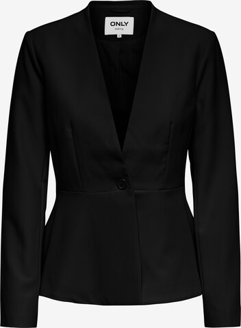 Only Tall Blazer 'BERRY' in Black: front