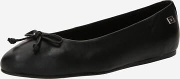 TOMMY HILFIGER Ballerina 'ESSENTIAL' in Schwarz: predná strana