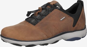 GEOX Sneakers laag in Bruin: voorkant