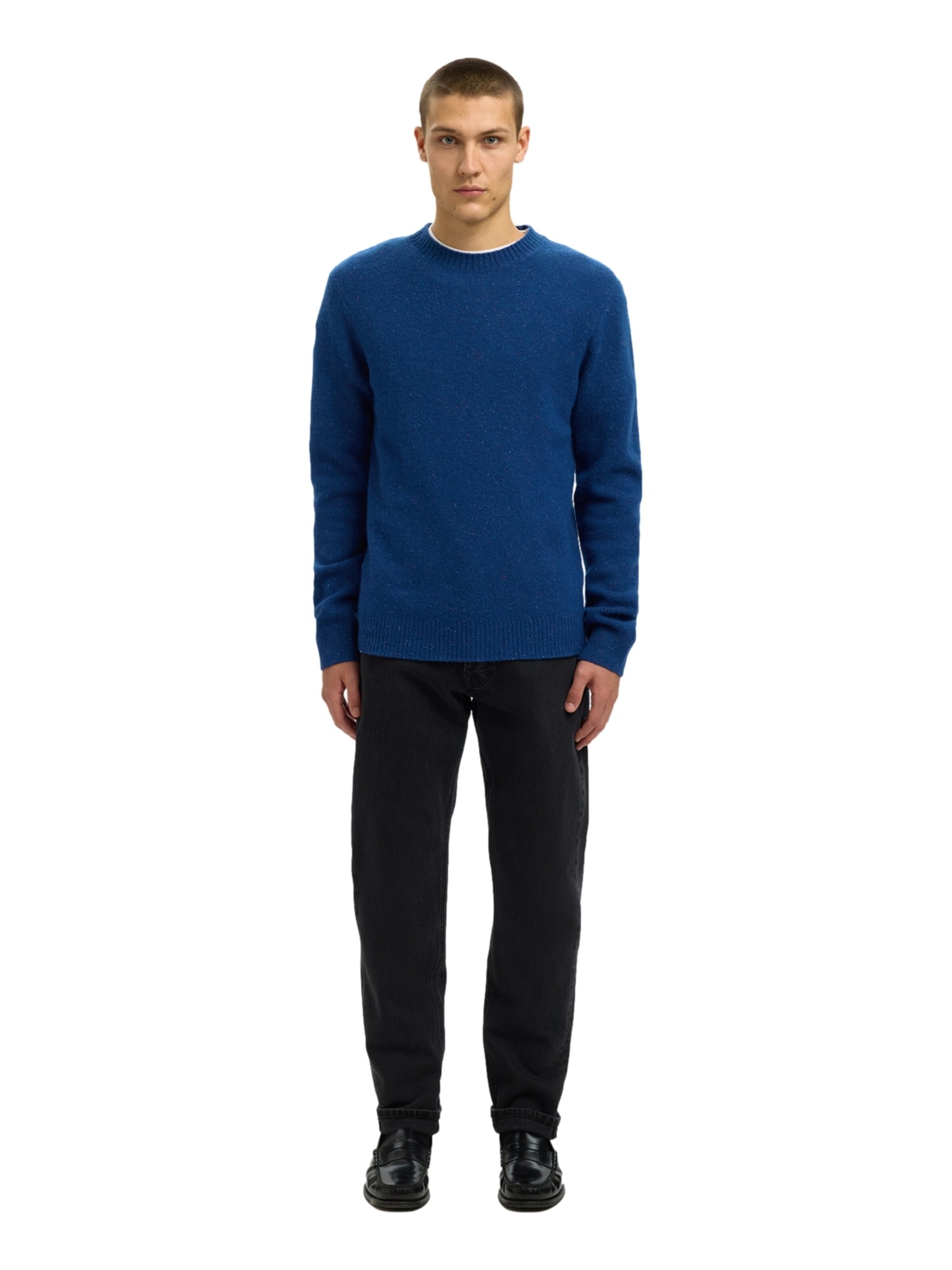 Pull-over 'Neil' SELECTED HOMME en bleu