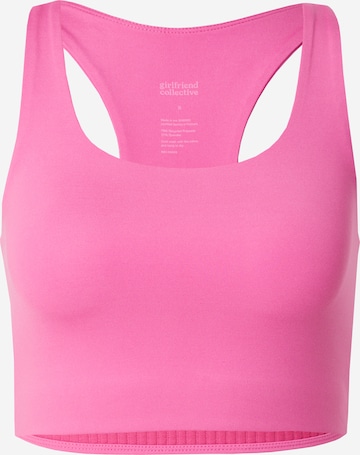 Soutien-gorge de sport 'PALOMA' Girlfriend Collective en rose : devant