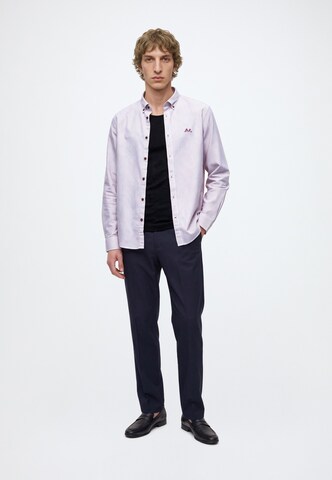 Regular fit Camicia di Lindbergh in rosso: frontale