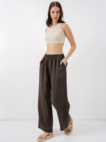 Bigdart Wide leg Pants 'Hose' in Brown
