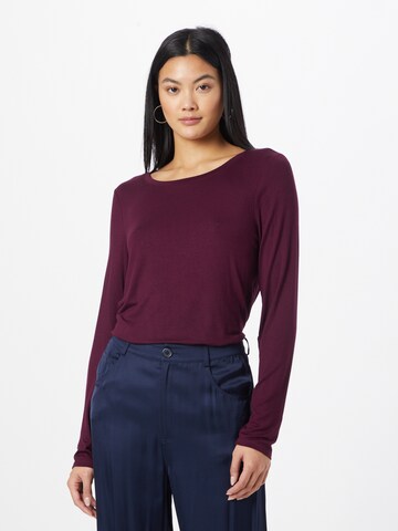 GAP Shirt in Lila: voorkant