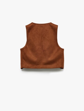 Koton Vest in Brown