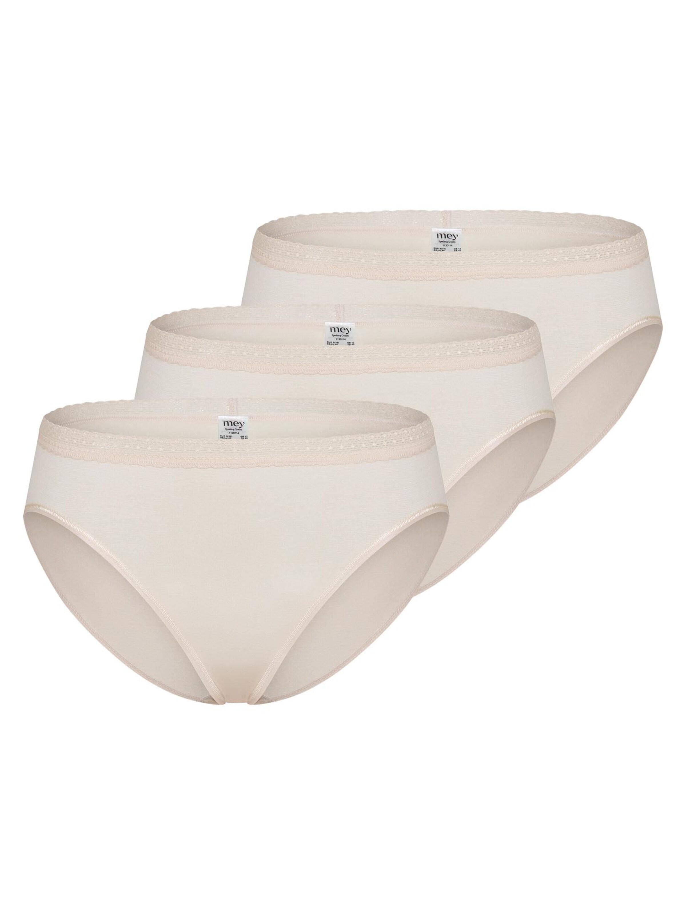 Mey Panty 'Modal Lace' in Beige: front