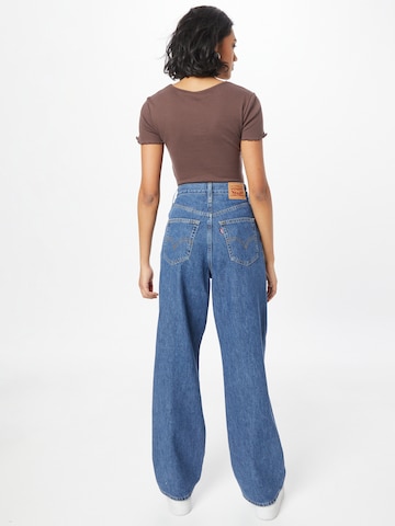 LEVI'S ® Regular Jeans 'High Waisted Straight' i blå