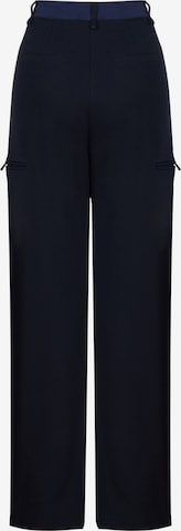 Regular Pantalon à pince NOCTURNE en bleu