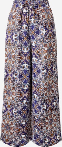 Karen Millen - Perna larga Calças em mistura de cores: frente