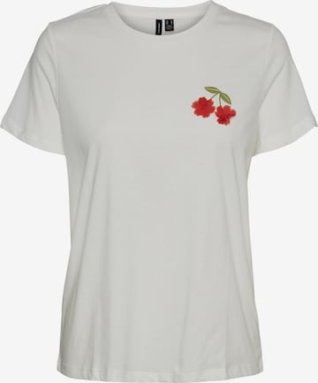 VERO MODA Shirt 'Oyafrancis' in White: front