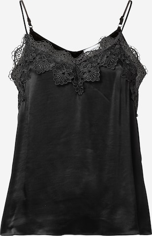 Warehouse Top 'Cami' in Black: front