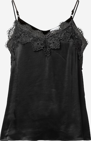 Warehouse Top 'Cami' in Zwart: voorkant