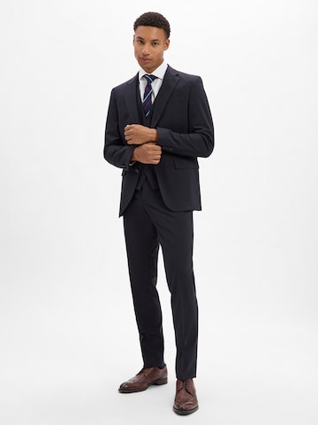 Gilet de costume 'Jasper' BOSS en bleu