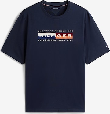 Tommy Hilfiger Big & Tall Футболка в Синий: спереди