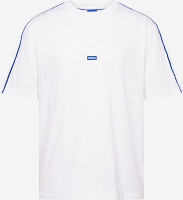 HUGO Shirt 'Neloy' in Wit: voorkant