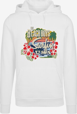 F4NT4STIC Sweatshirt 'The Beach' in Weiß: predná strana