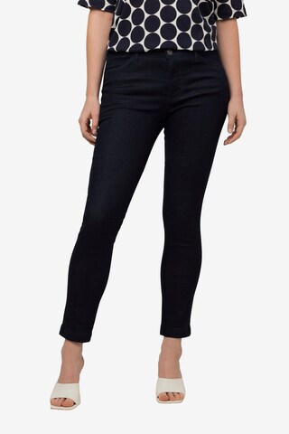 Ulla Popken Skinny Broek in Zwart: voorkant