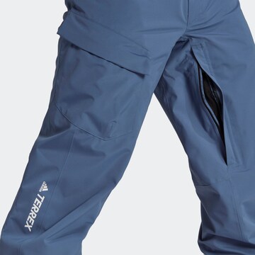 ADIDAS TERREX Regular Outdoorhose in Blau