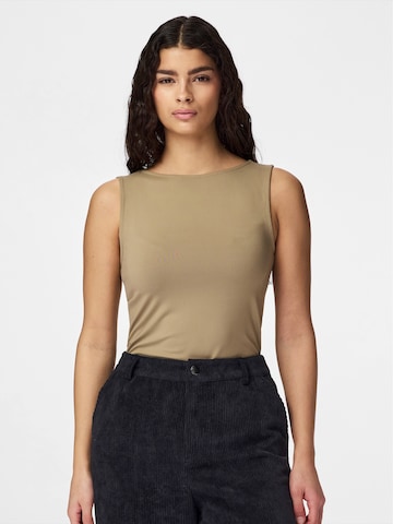 PIECES Top 'PCLULA' in Grau