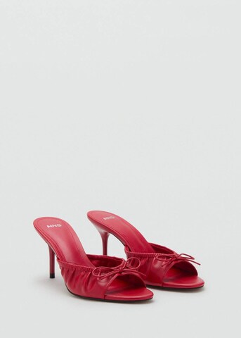MANGO Mules 'Flor' in Red