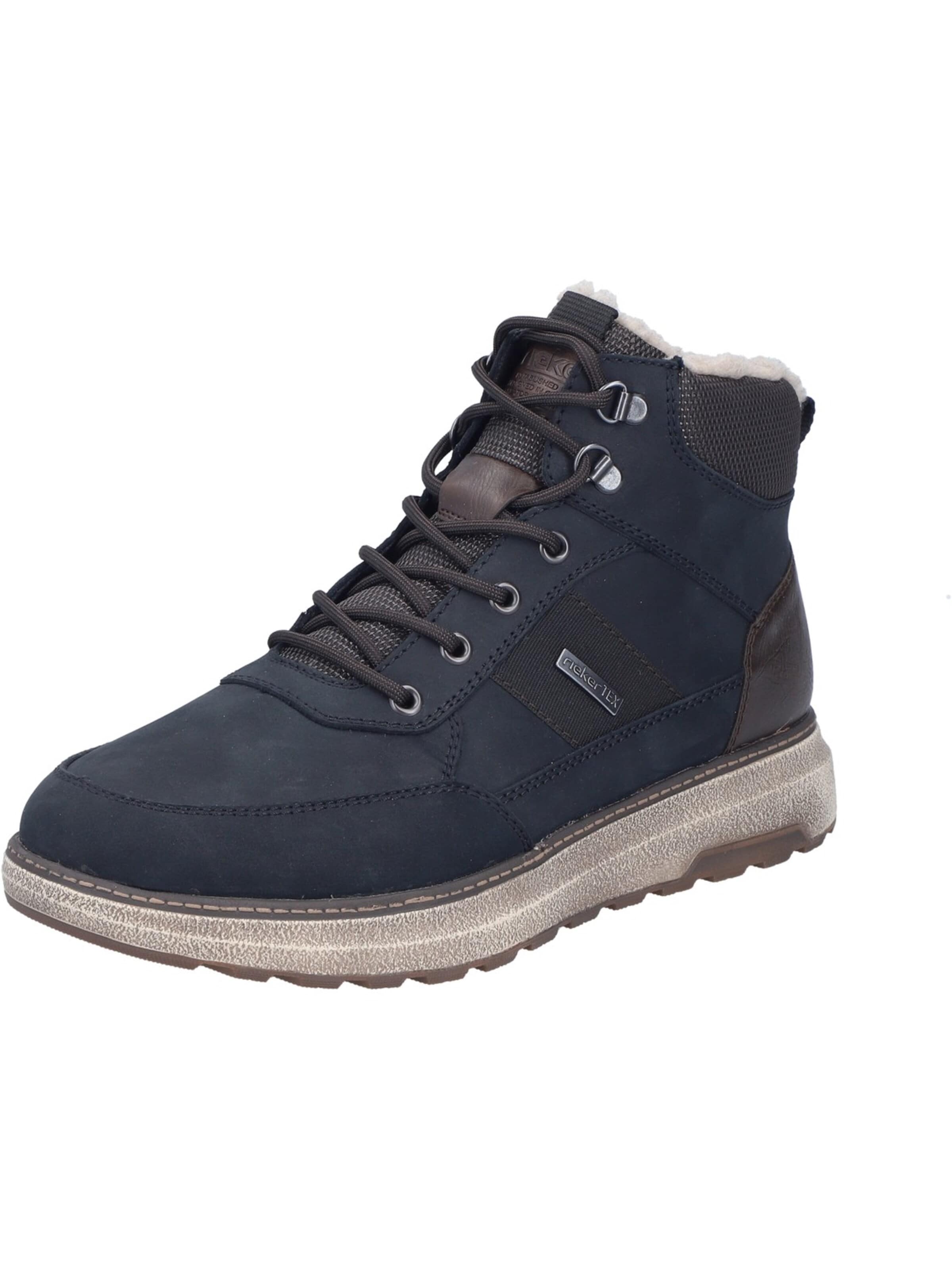Rieker Schnürboots in Blau: Vorderseite