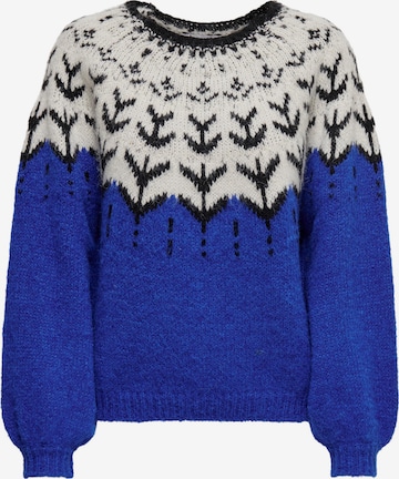 ONLY Пуловер 'MYRRA' в синьо: отпред