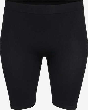 Zizzi Skinny Leggings in Zwart: voorkant