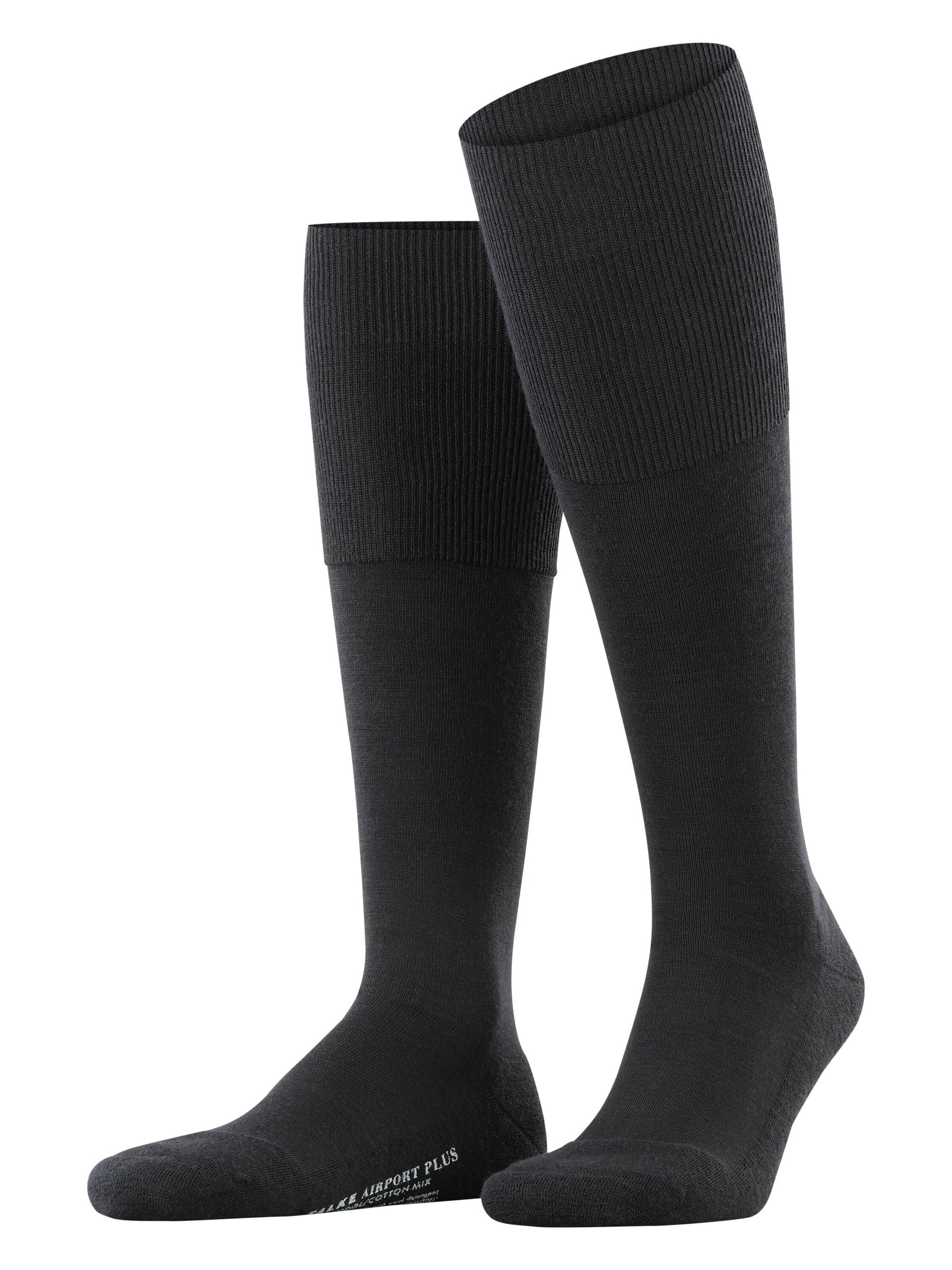 FALKE Knee High Socks 'Airport Plus' in 39-40 in Black, Item view