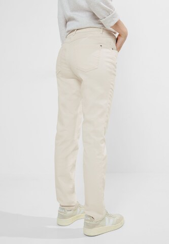 CECIL Slimfit Jeans in Beige