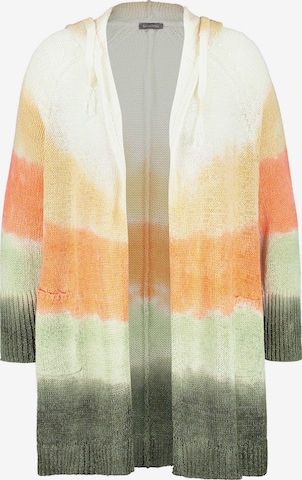 SAMOON Knit Cardigan in Mixed colors: front