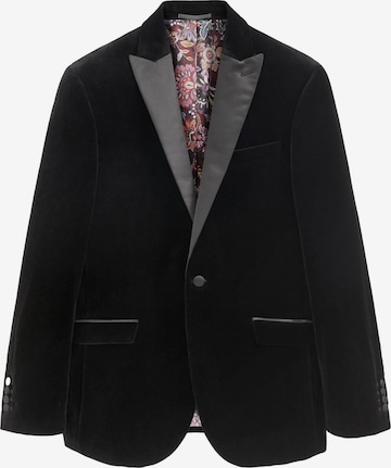 Coupe slim Veste de costume Next en noir : devant