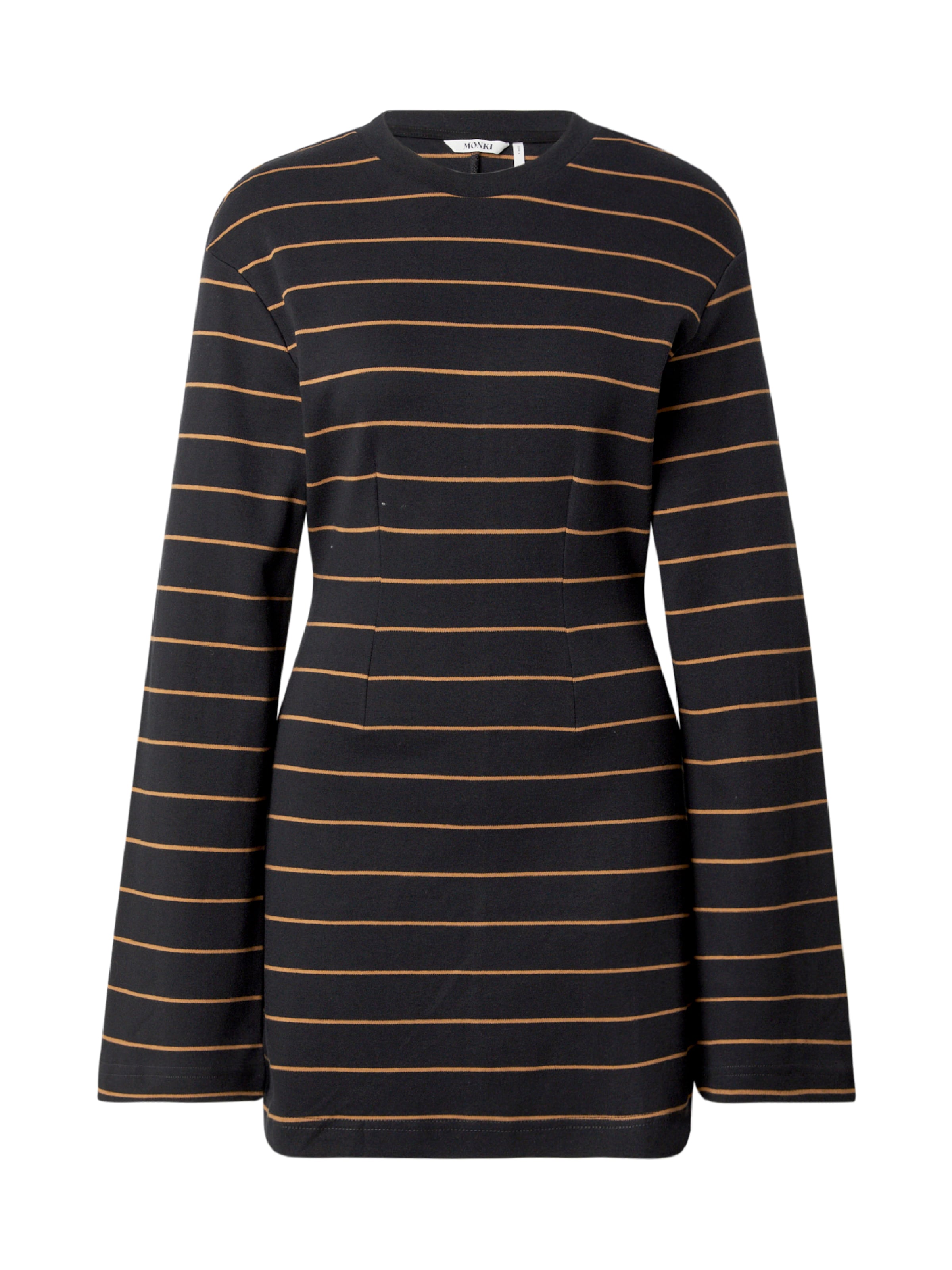 Monki Vestido en caramelo / negro, Vista del producto