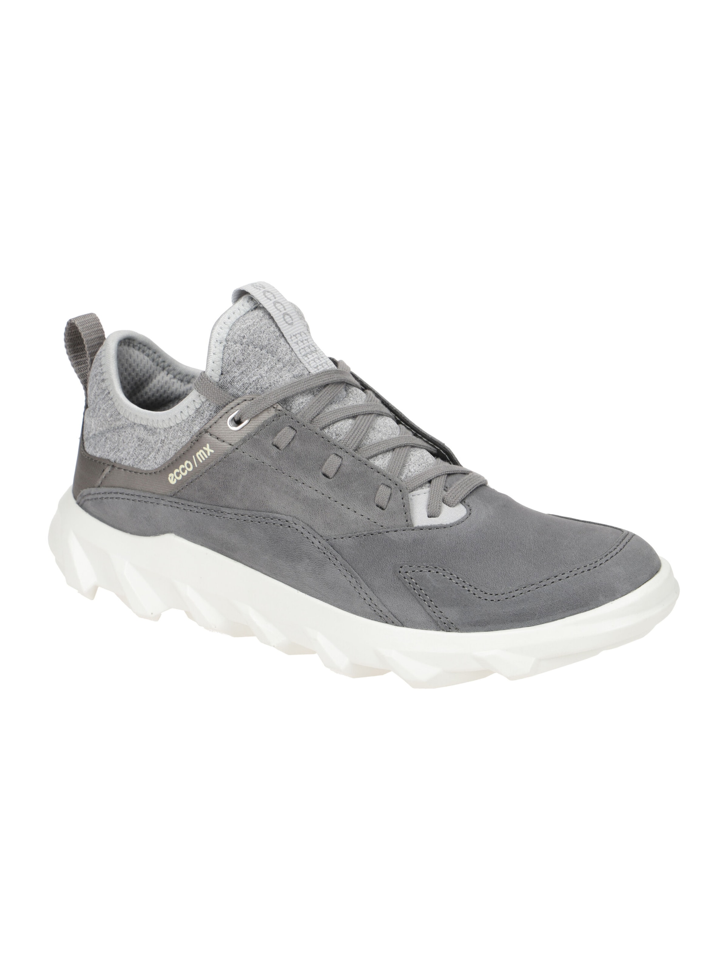 ECCO Lace-Up Shoes in Grey: front