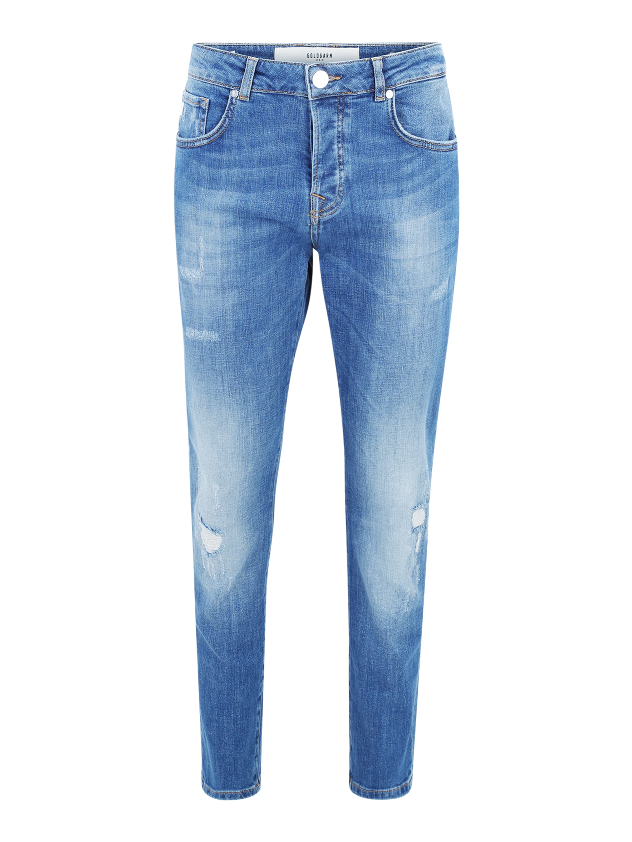 Goldgarn - Slimfit Vaquero 'U2' en azul: frente