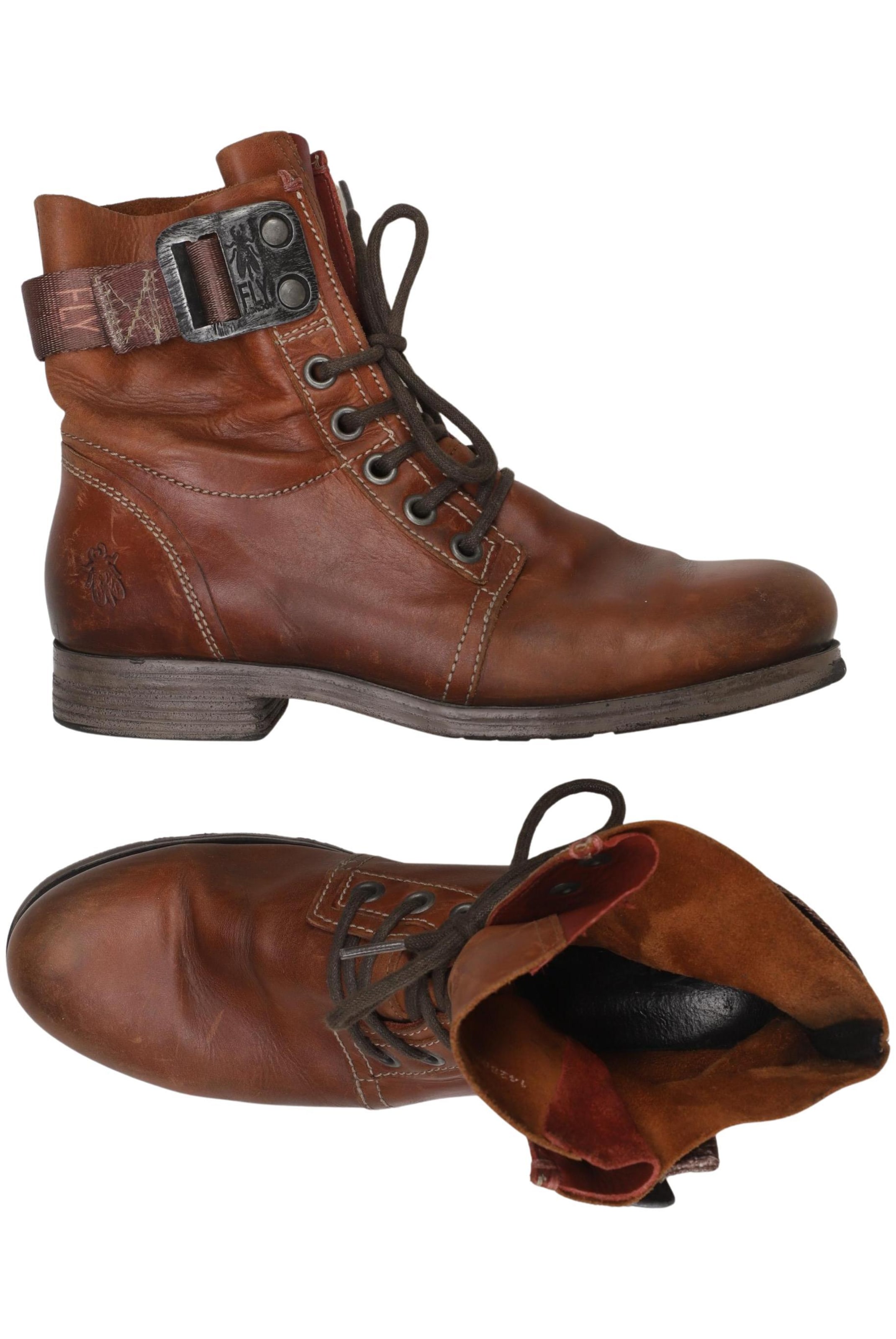 FLY LONDON Dress Boots in 40 in Brown: front