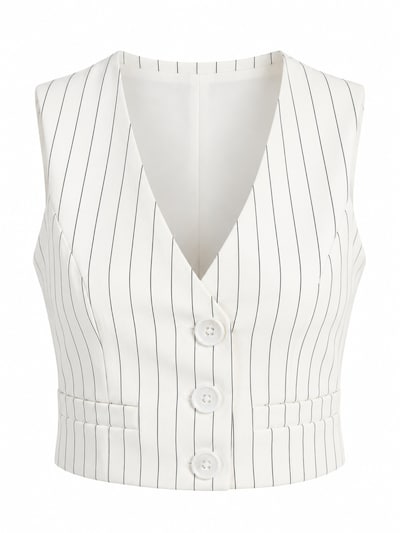 FYS Vest 'Line Vest Top' in L in White, Item view