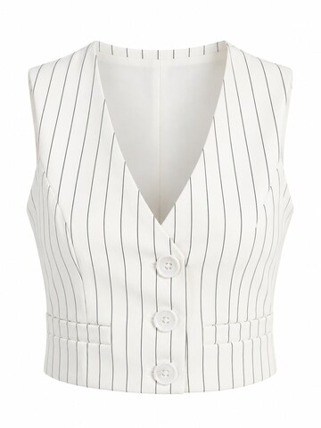Gilet 'Ivory' di FYS in bianco: frontale